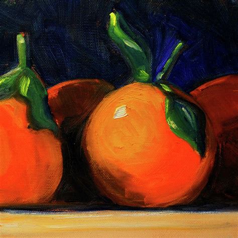 Tangerines By Nancy Merkle Still Life Oil Painting Oil Painting