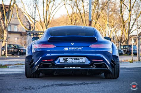 Prior Design Mercedes Amg Gt S Gets Vossen Wheels Autoevolution