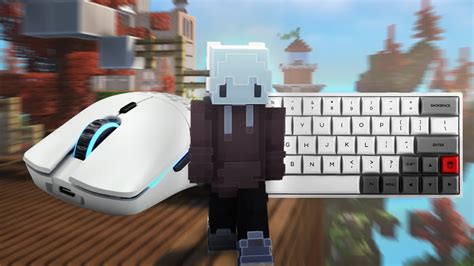 240 FPS Keyboard Mouse ASMR Sounds Hypixel Bedwars YouTube