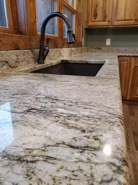 Azul Celeste Granite Kitchen Countertops