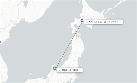 Direct Non Stop Flights From Toyama To Sapporo Schedules