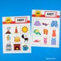 Hot And Cold Sorting Activity With TEMPLATE Non Toy Gifts