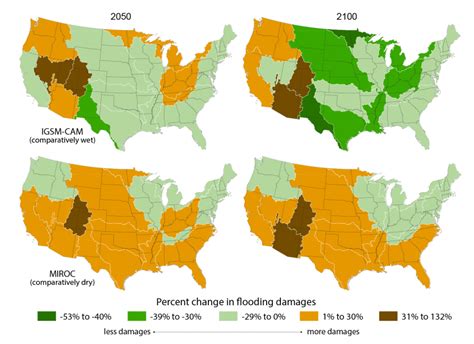 Climate Change Flooding Map