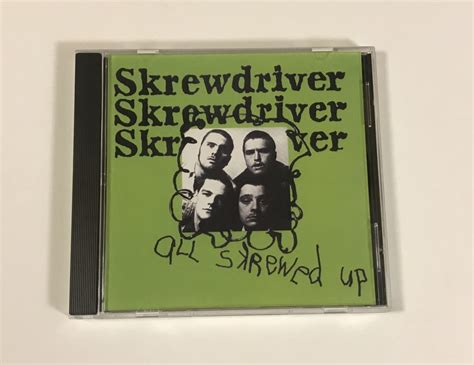 【目立った傷や汚れなし】oiskinhead貴重盤skrewdriver All Skrewed Up Brutal Attack No Remorse 1977年、初期