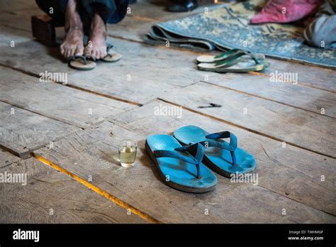 Hill Tribe Akha People Laos Asia Stock Photo Alamy