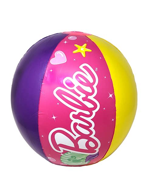 Barbie Girls Barbie Beach Ball Inflatable 13 5 3 Pack Set Pool Party Favor