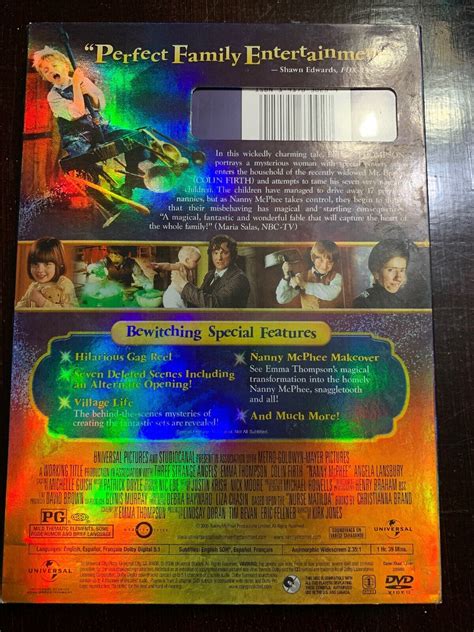 Nanny Mcphee Widescreen Edition Dvd 25192630927 Ebay