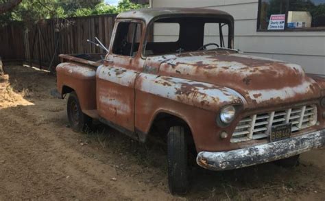 EXCLUSIVE 1955 Chevrolet Stepside Barn Finds