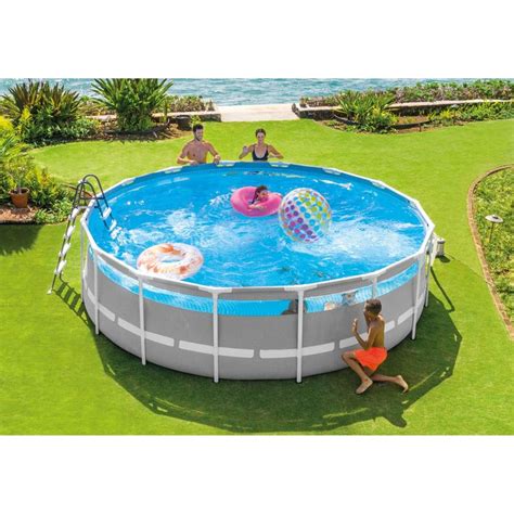 Intex 26729EH 16ft X 48in Clearview Prism Above Ground Swimming Pool