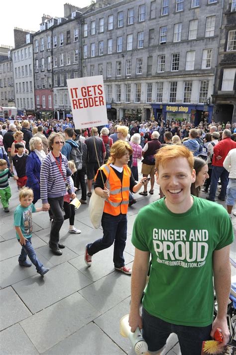 Redheads Unite In March Across The City The Edinburgh Reporter