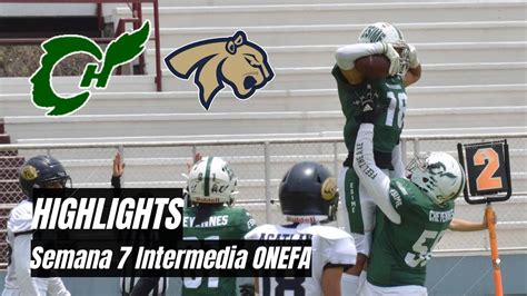 Highlights Cheyennes Vs Pumas Acatl N Semana Intermedia Onefa