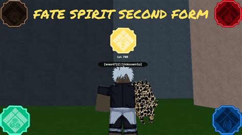 NEW FATE SPIRIT SECOND FORM Shindo Life YouTube