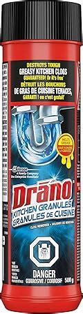 Drano Professional Strength Crystals Drain Clog Remover And Cleaner