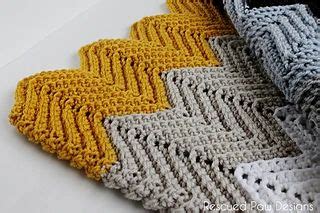 The Wonders Chevron Blanket Pattern By Krista Cagle Chevron Crochet