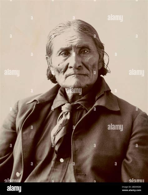 Geronimo Apache Leader Stock Photo Alamy