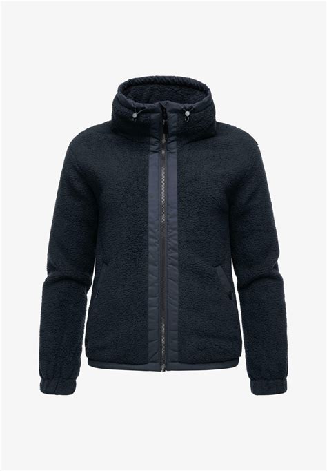 Ragwear Nordicka Fleecejacke Navy Dunkelblau Zalando De