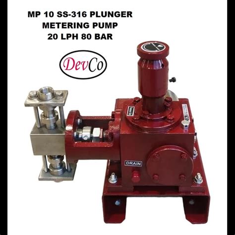 Jual Pompa Dosing Mp Ss Plunger Metering Pump Lph Bar