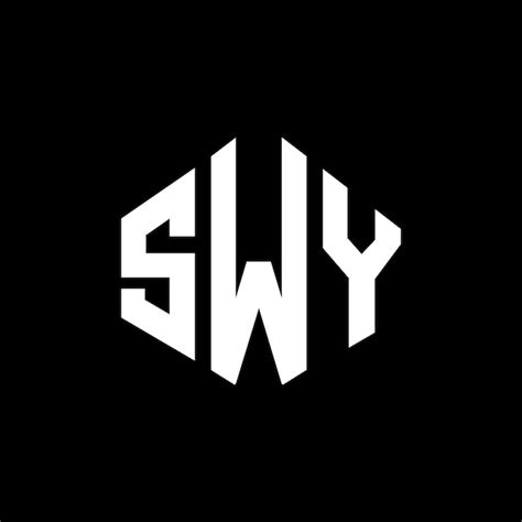 Swy Buchstaben Logo Design Mit Polygon Form Swy Polygon Und W Rfelform