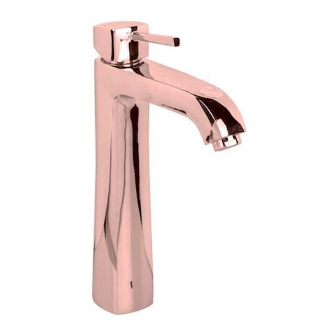 Diamante Single Lever High Basin Mixer Rose Gold