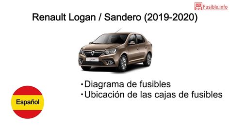 Diagrama De Fusibles Renault Logan Sandero 2019 2020 YouTube