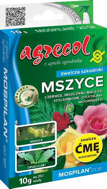 Mospilan 20 SP 10g Agrecol oprysk owadobójczy do zastosowań