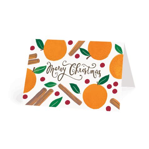 Mulled Christmas Card Papier