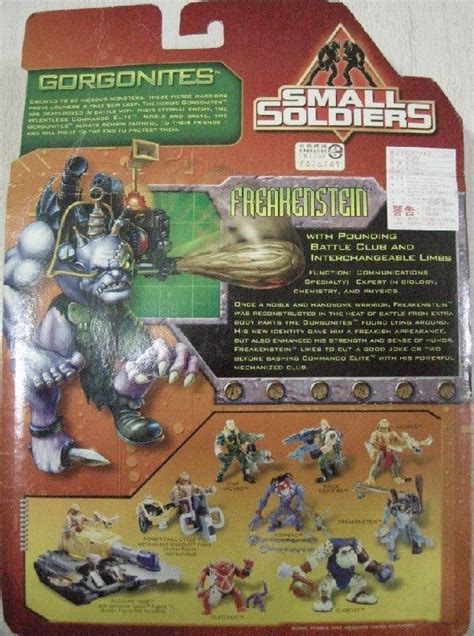 Kenner 1998 Small Soldiers Commando Elite Gorgonites Freakenstein Acti