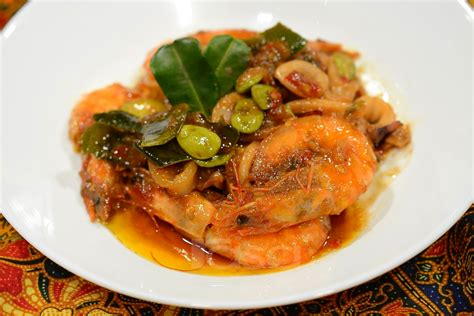 Menu Seafood Petai Ala Thai Sagu Kurma Jelly Imbau Nostalgia Eira