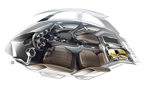 Audi Tt Offroad Concept Interior Design Sketch Car Body Design