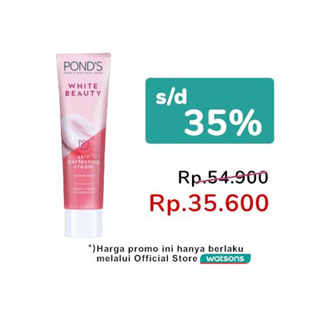 Pond S White Beauty Day Cream Normal Skin G Kegunaan Efek Samping