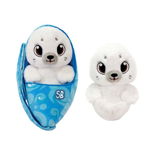 Swaddle Babies 9in Sitting Seal Fiesta Toy