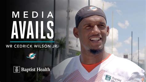 Cedrick Wilson Jr Meets With The Media Miami Dolphins Youtube