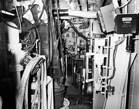 An Interior View Of Auxiliary Machinery Room No 1 On The Guided