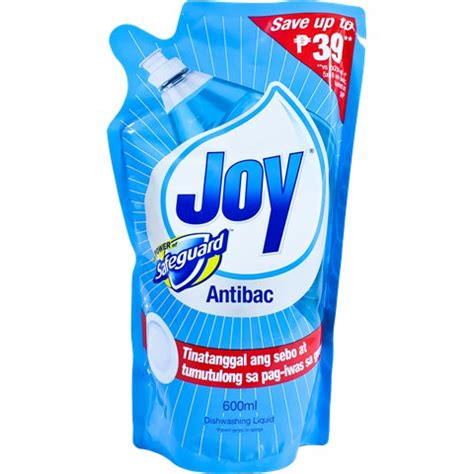 Joy Dishwashing Liquid Antibac Refill Ml Shopee Philippines