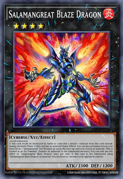 Salamangreat Blaze Dragon Yu Gi Oh Card Database Ygoprodeck