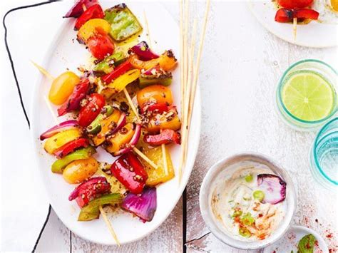 Les meilleures brochettes de légumes au barbecue