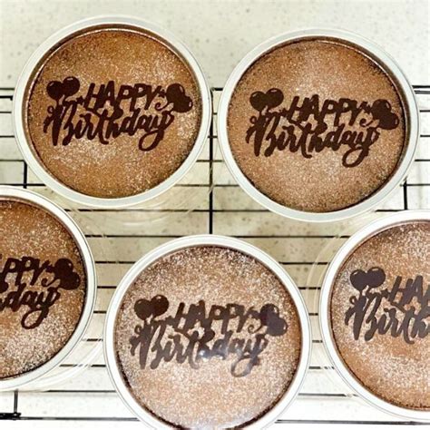 Happy Birthday Cake Stencil Dream Cake Stencils Dusting Stencils