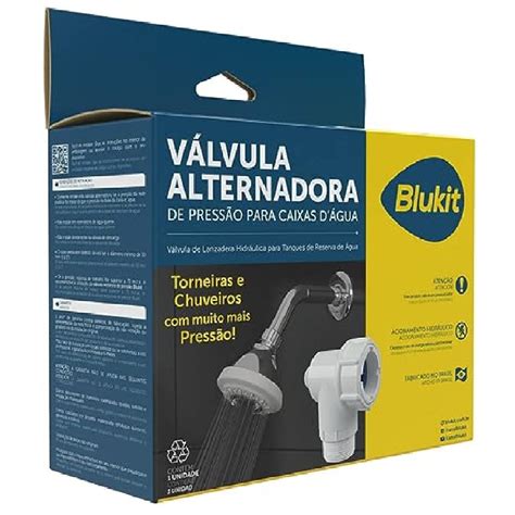 Válvula De Pressão Para Caixa D'água - Válvula alternadora de pressão para caixa de água - BLUKIT - Válvula ...