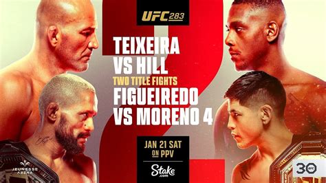 UFC 283 Teixeira Vs Hill Results