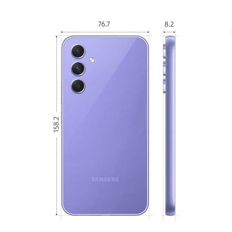 Samsung Galaxy A54 5g 8gb 256gb 6 4 Violeta Protector De Tela