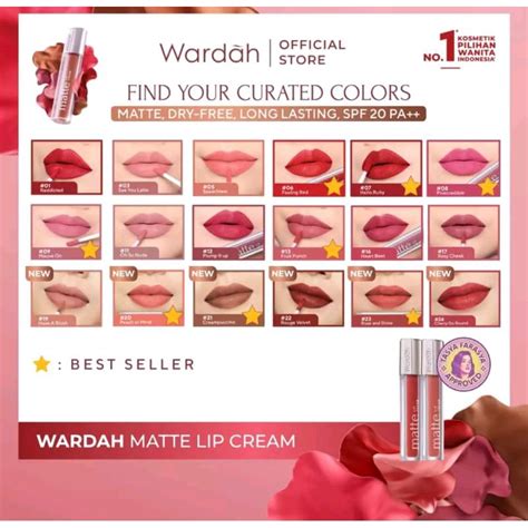 Jual Wardah Exclusive Matte Lip Cream Shopee Indonesia