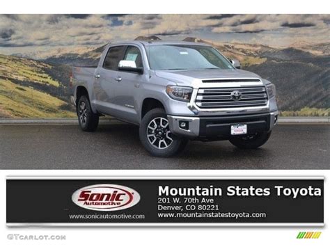 2018 Silver Sky Metallic Toyota Tundra Limited CrewMax 4x4 123002696