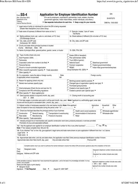 Form ss 4 electronic signature: Fill out & sign online | DocHub