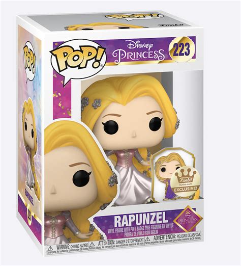 Rapunzel Pop Funko With Exclusive Pin Disney Pins Blog