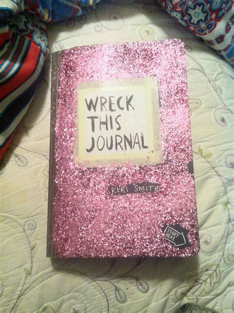 Wreck This Journal Spiced The Cover Up A Bit Wreckthisjournal Wreck