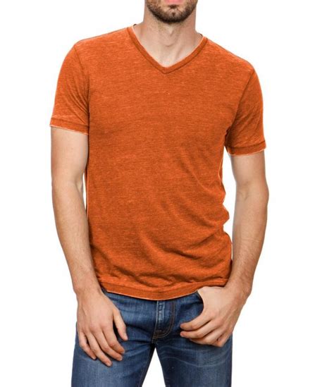 Short Sleeve Burnout V Neck T Shirt Bossa Nova Mens Lucky Brand Tee Shirts · Tessa Conn