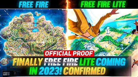 FINALLY FREE FIRE LITE COMING SOON IN 2023 FREE FIRE LITE LAUNCH