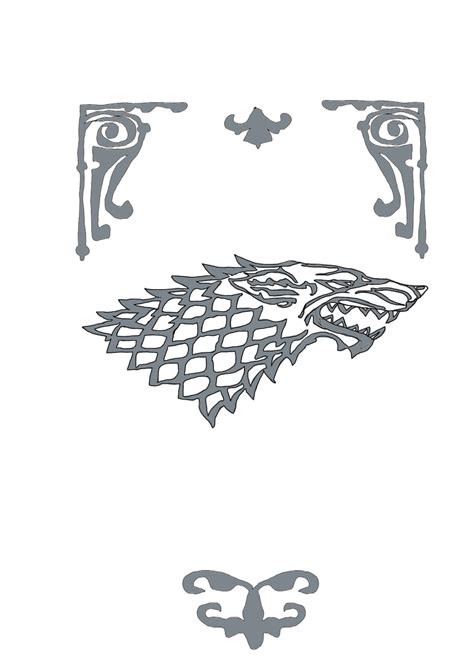 House Stark Banner by daylover1313 on DeviantArt