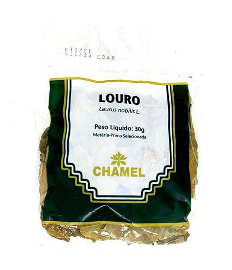 Cha Louro Chamel 30g Reuter Natur Alimentação saudável e qualidade