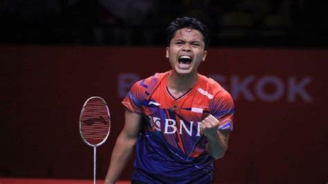 Li Shi Feng Vs Anthony Ginting Jadwal Lengkap Semifinal Indonesia Open